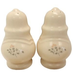 Vintage 1980s Pfaltzgraff Salt and Pepper Shakers - “Remembrance”